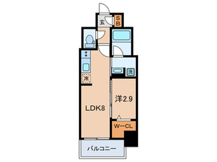 ウエリスアーバン大塚の物件間取画像